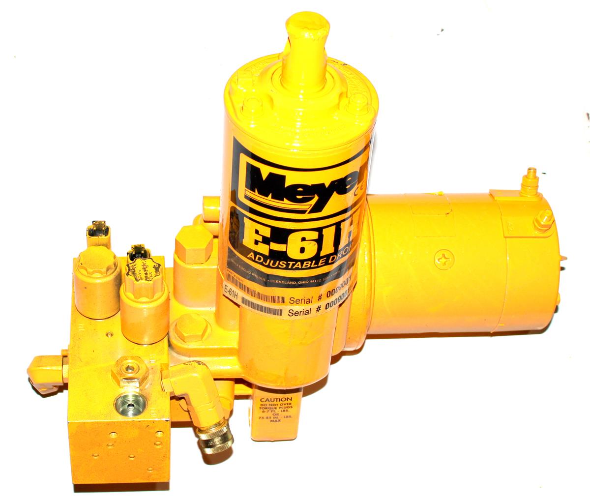 Meyer E61H PA 12 Volt 1.5 x 10 Ram Electro Touch Pad Hydraulic Pump Kit